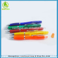 Factory direct multi-function plastic advertising promotion pens with highlighter